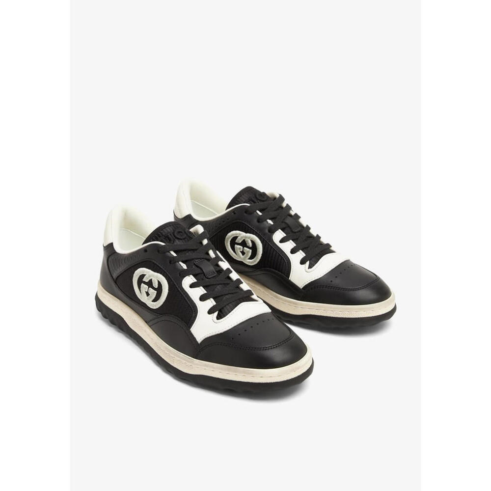 Gucci MAC80 Leather Sneakers Size 35.5 - Picture 2 of 3